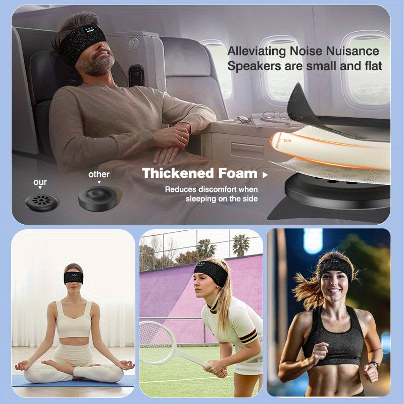 Fall Asleep Faster. Wake Up Refreshed. No Ear Pain. No Lost Earbuds. Just Pure Comfort