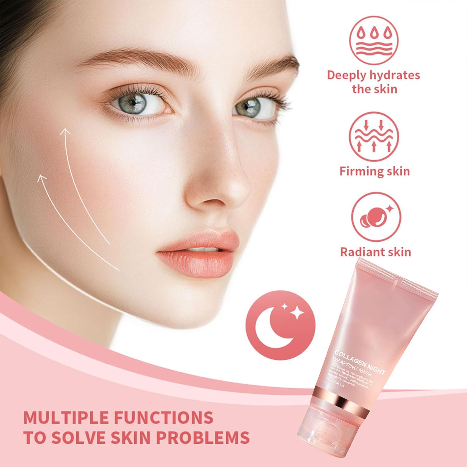 Awaken Your Glow Overnight – Collagen Wrapping Mask for Firm, Youthful Skin