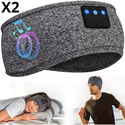 Fall Asleep Faster. Wake Up Refreshed. No Ear Pain. No Lost Earbuds. Just Pure Comfort X2