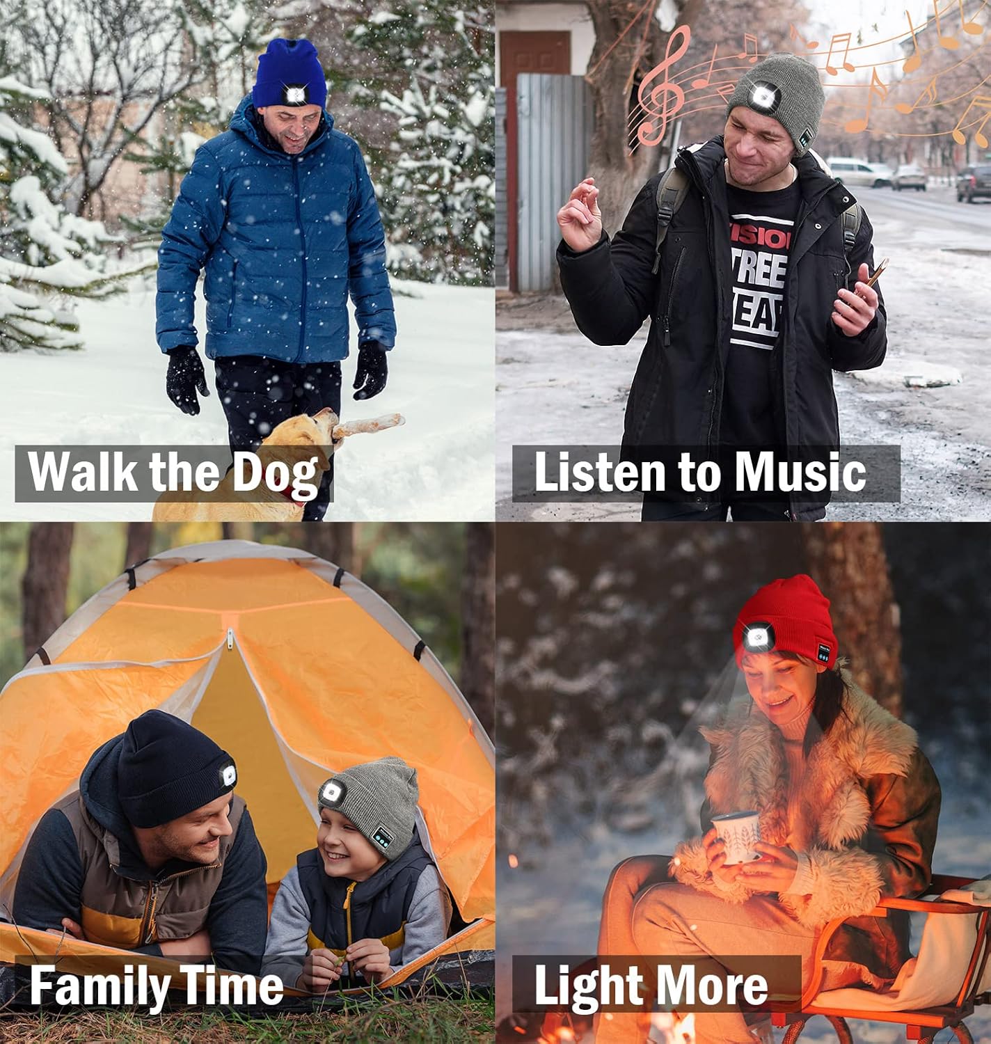 Stay Warm. Enjoy Music. Light Your Way.